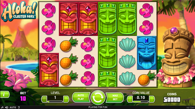Aloha! Cluster Pays 8
